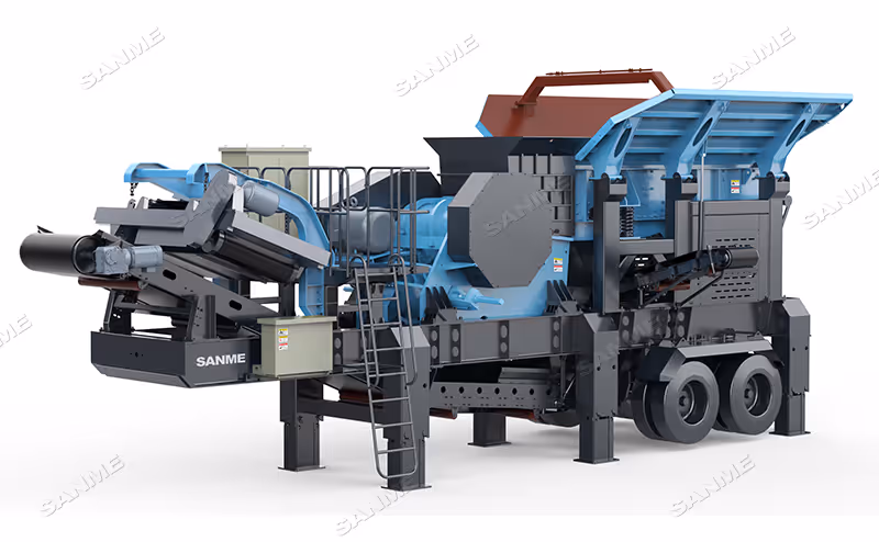 新颖的粗碎作业岩石破碎设备