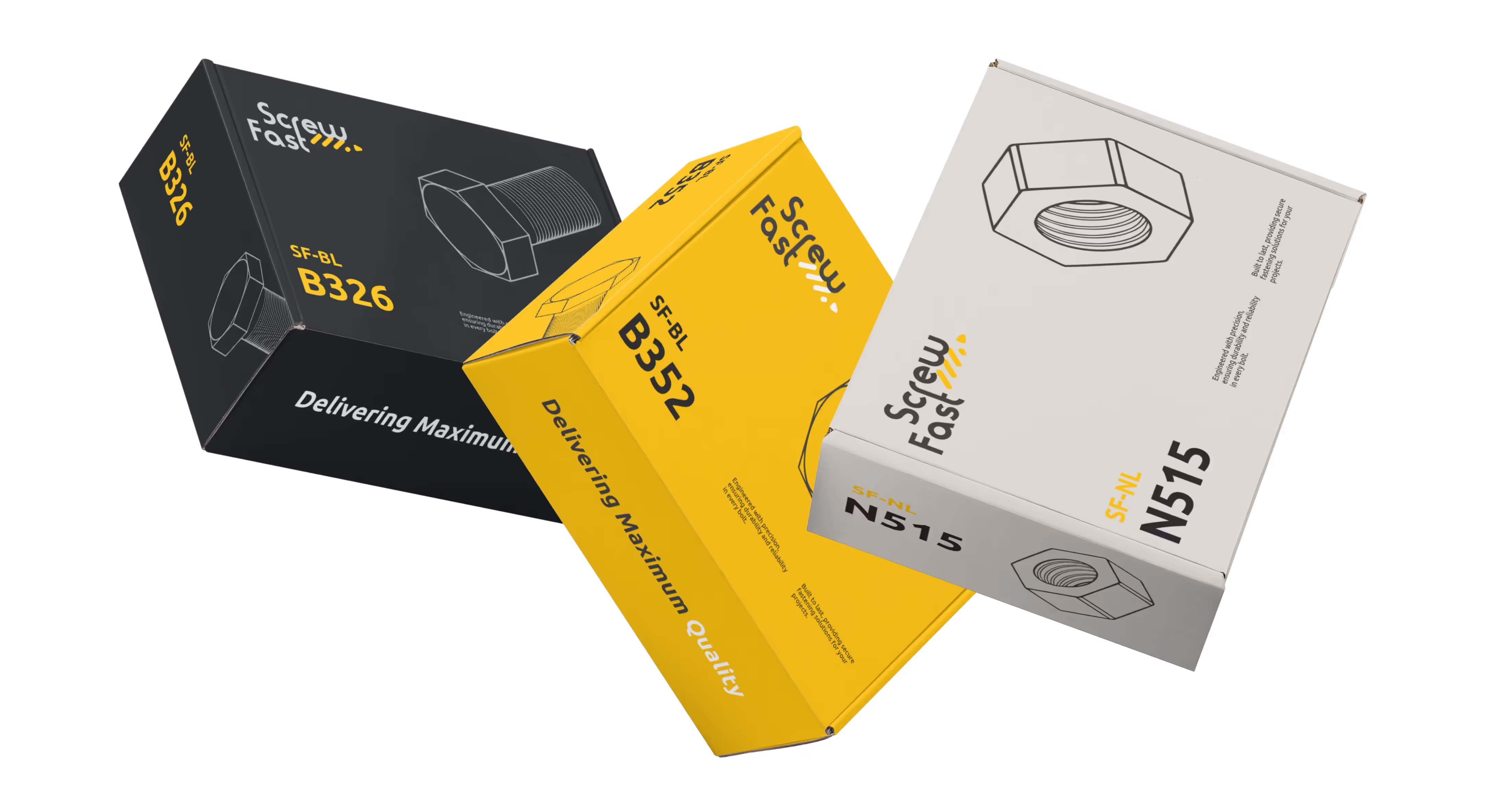 Produits YuLin dans des boîtes flottantes